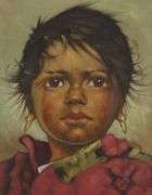 PAIR LUIGI ALMATO PORTRAIT OILS