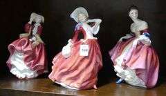THREE ROYAL DOULTON FIGURINES