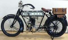 1913 RUDGE MULTI COMBINATION MOTORCYCLE WITH SIDE CAR