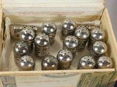 SILVER PLATE, WADE TEA FIGURINES