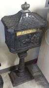 CAST IRON MAILBOX