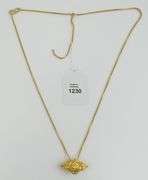 PENDANT ON CHAIN