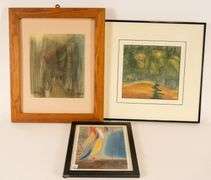 3 IAN TROWELL PAINTINGS