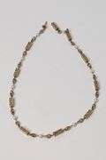 GOLD AND PEARL NECKLACE