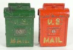 5 U.S. MAIL COIN BANKS