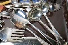 SILVERPLATED FLATWARE