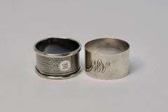 STERLING NAPKIN RINGS