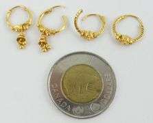 2 PAIRS EARRINGS