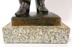 VINTAGE BRONZE SCULPTURE AFTER JEAN BULIO