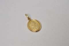 18K GOLD PENDANT