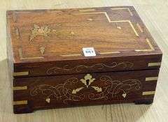 ROSEWOOD JEWELLERY BOX