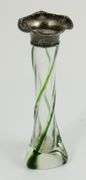 FIVE PIECES OF ANTIQUE GLASS