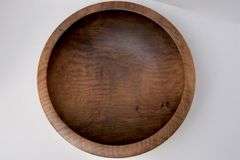 TURNED WOOD BOWL