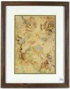 TWO ARTHUR LIDSTONE FLORAL STUDIES