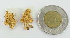 PAIR PIERCED EARRINGS