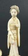 4 IVORY CARVINGS