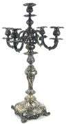 MAMMOTH SOLID SILVER CANDELABRUM