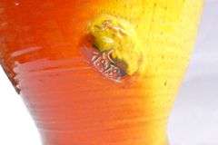 LARGE WEST GERMAN POTTERY VASE