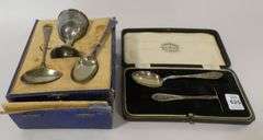 TWO STERLING CUTLERY SETS