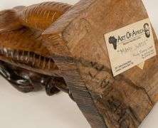 AFRICAN SCHOOL WOOD SCULPTURE