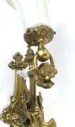 GILT BRONZE WALL SCONCE