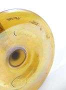 ART GLASS CANDLESTICK
