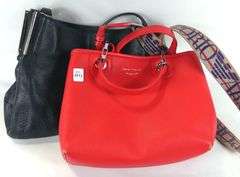 TWO LEATHER PURSES
