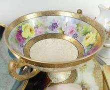 GLASSWARE, PORCELAIN, ONYX, ETC.