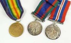 3 SERVICE MEDALS