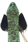 ANTIQUE TIBETAN HEADDRESS