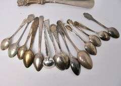 SILVER SOUVENIR SPOONS