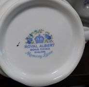ROYAL ALBERT "MEMORY LANE" TEA AND COFFEE SERVICE