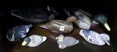 DUCK CARVINGS AND FIGURINES