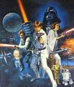 STAR WARS MOVIE POSTER