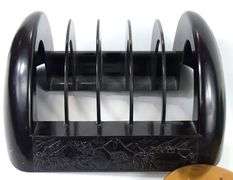 BAKELITE HOLDER, CARD CASE & TRINKET BOXES