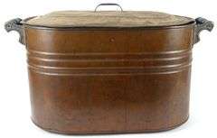 ANTIQUE COPPER BOILER