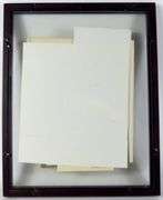 JEAN DUBUFFET (ATTRIBUTED) DRAWING & BOOKLET