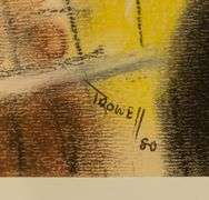 2 IAN TROWELL PASTEL PAINTINGS ON PAPER