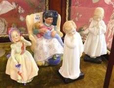 FOUR ROYAL DOULTON FIGURINES