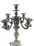 MAMMOTH SOLID SILVER CANDELABRUM