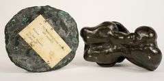 2 IAN TROWELL BRONZE SCULPTURES