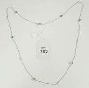 EMERALD & DIAMOND NECKLACE