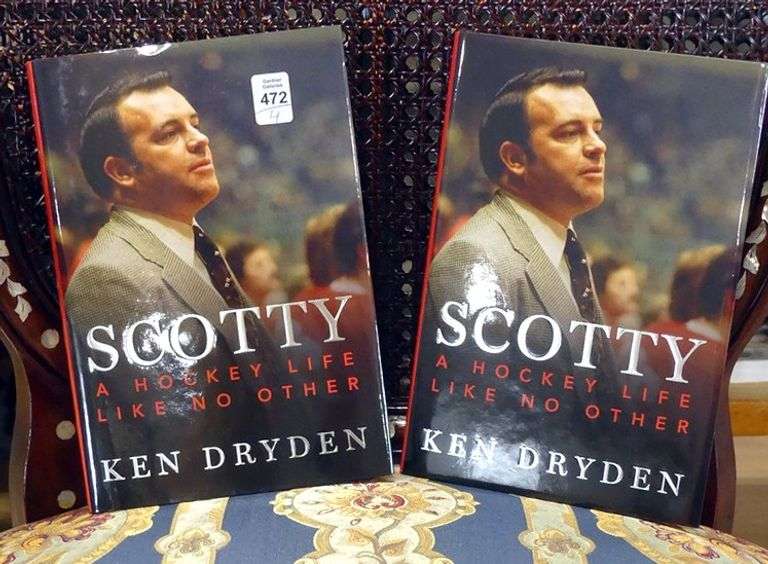 FOUR AUTOGRAPHED HOCKEY BOOKS