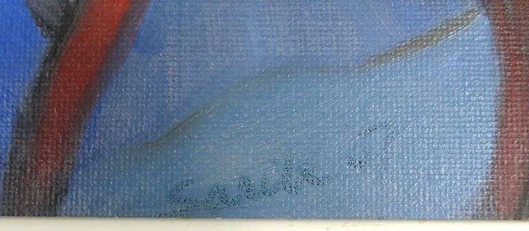 ACRYLIC PAINTING ON CANVAS BOARD