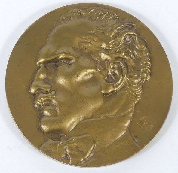 ARTURO TOSCANINI 1952 BRONZE MEDALLION