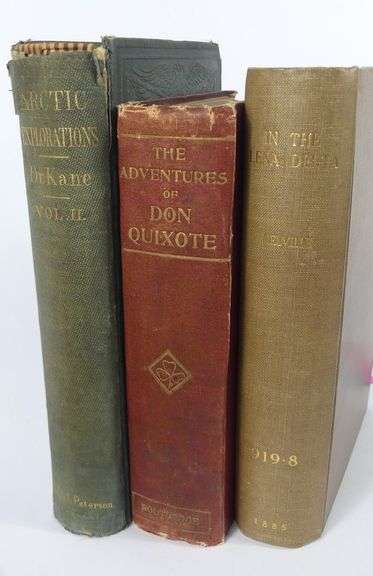5 ANTIQUE VOLUMES