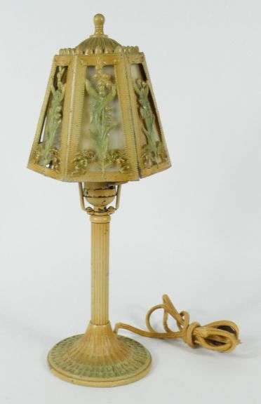 2 ANTIQUE BOUDOIR LAMPS