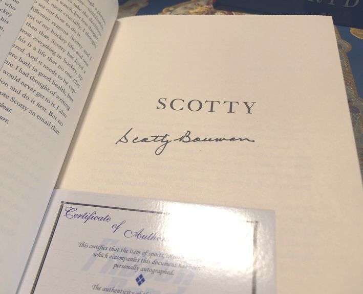 FOUR AUTOGRAPHED HOCKEY BOOKS