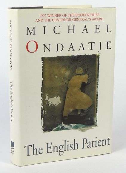 "THE ENGLISH PATIENT" BY MICHAEL ONDAATJE, SIGNED