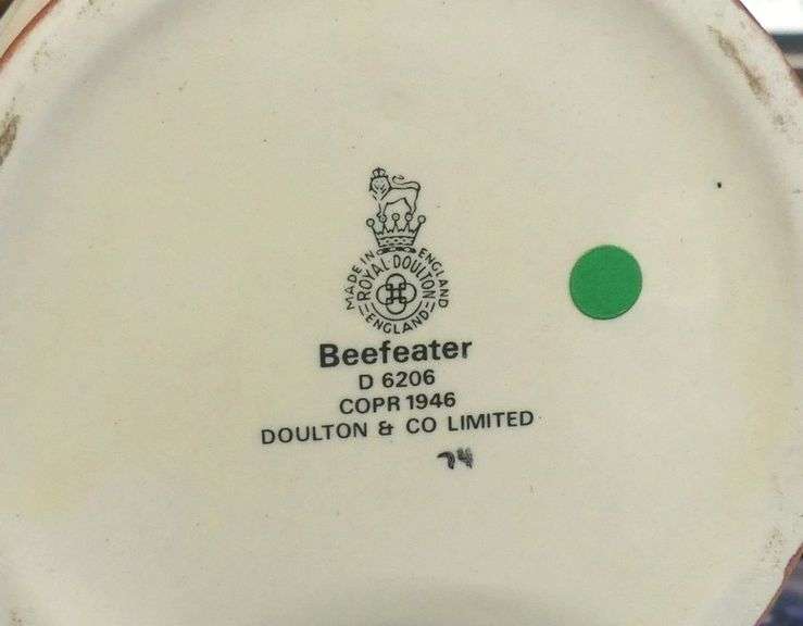 TWO LARGE ROYAL DOULTON CHARACTER JUGS